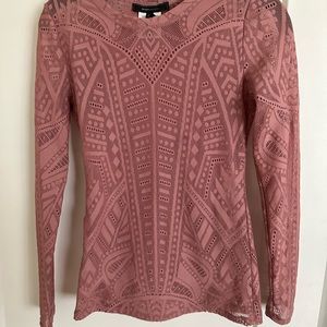 BCBG MAXAZRIA, light rose color blouse.